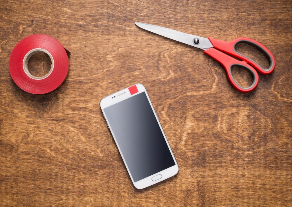 More and more people are taping their mobile camera: Maybe you should do the same