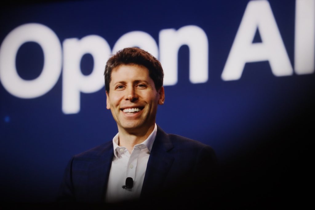 Sam Altman gets an unexpected visit from the court during live event