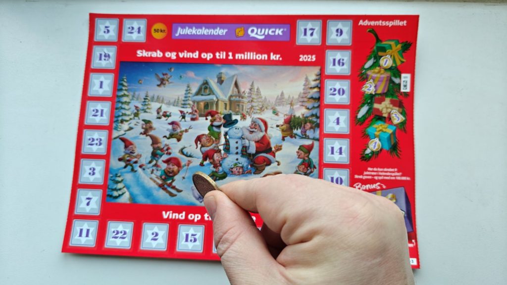 Danske Spil med ny udmelding om hovedpræmien i den røde skrabekalender