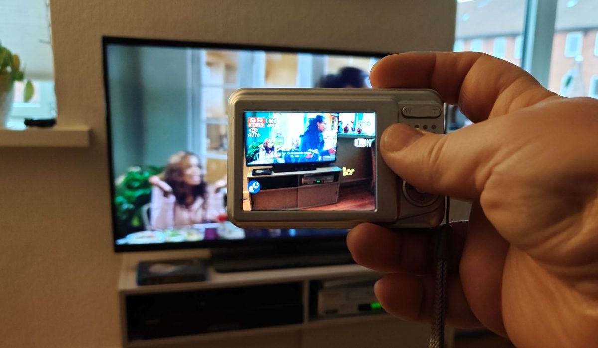 Skærmbillede af smart-tv