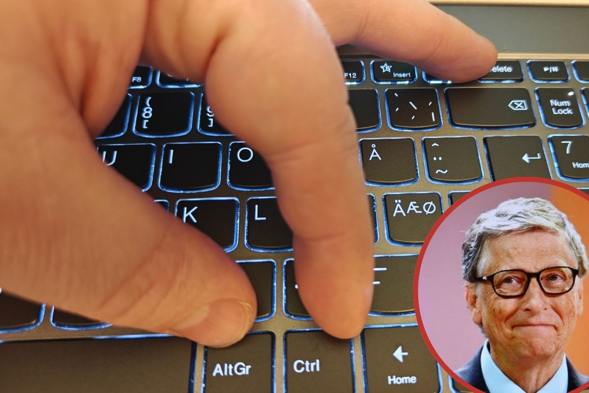 ALT+CTRL+DEL Bill Gates