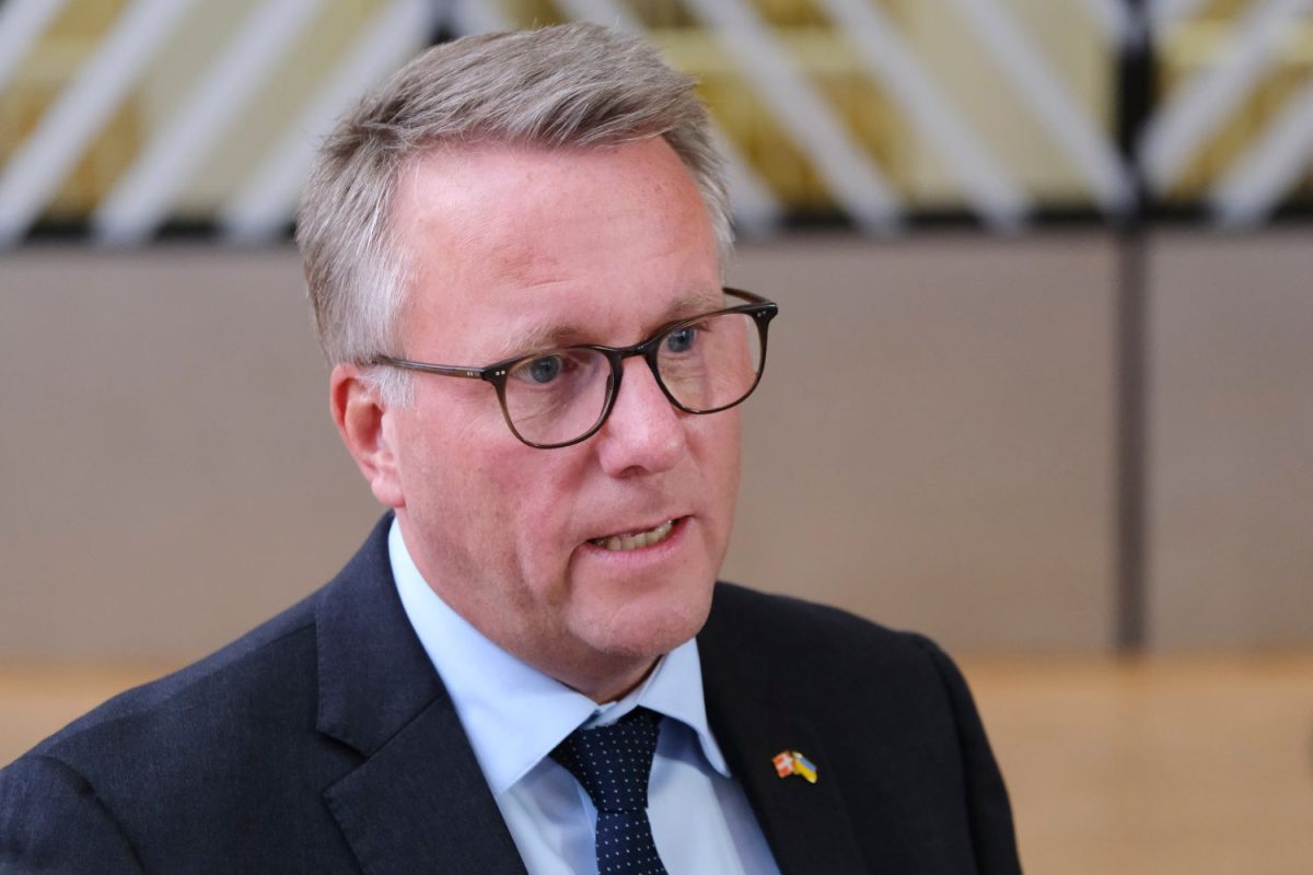 Erhvervsminister Morten Bødskov