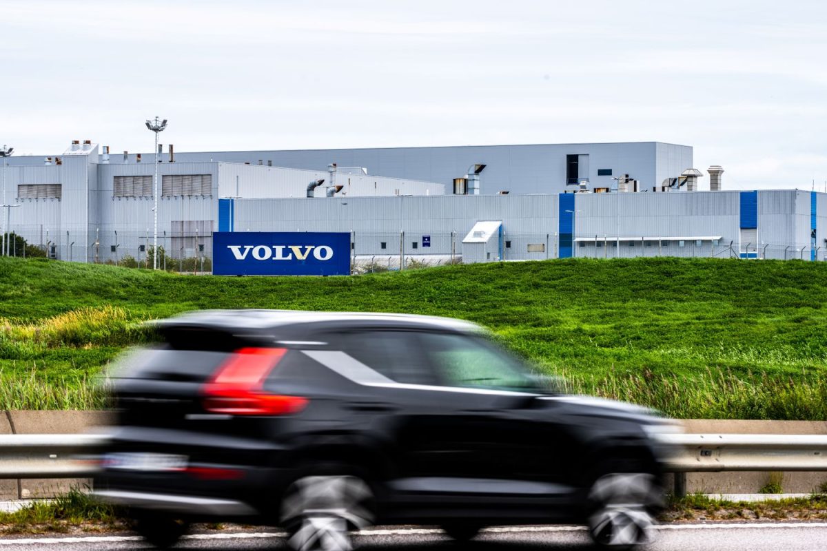 Volvo-fabrik i Göteborg