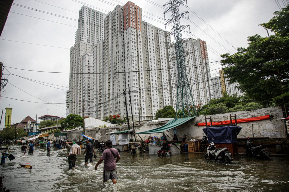 Jakarta Oversvømmelse naturkatastrofe